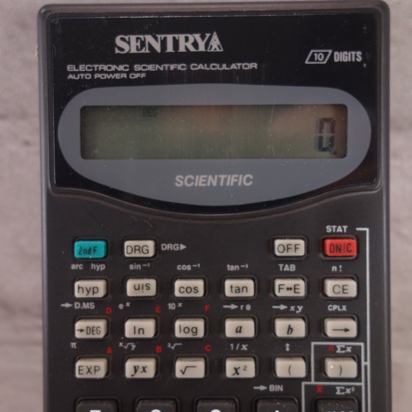 Sentry Vintage Scientific Calculator Auto Power Off - Picture 2 of 7